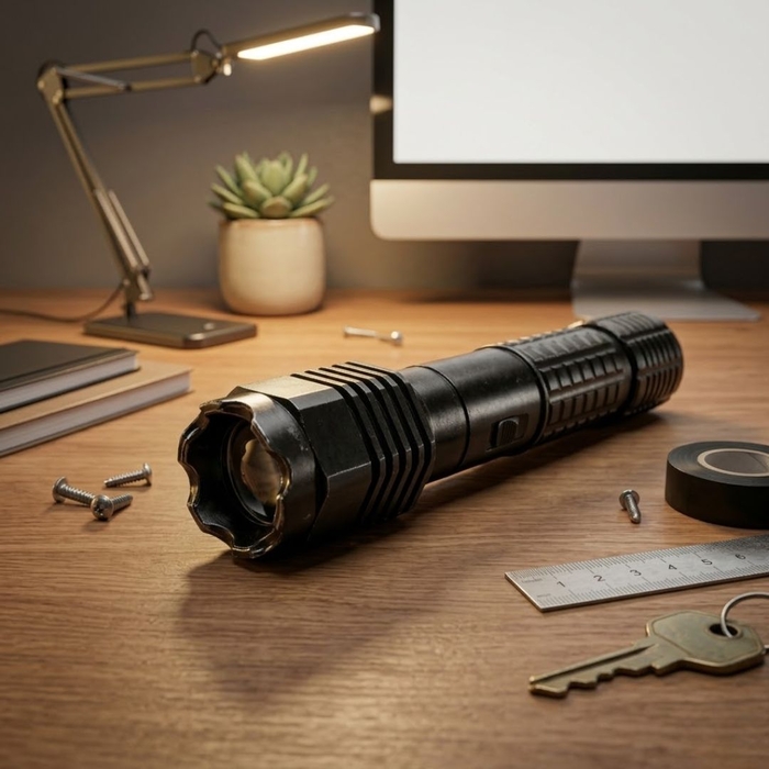 Ліхтар Електрошокер Police 1103