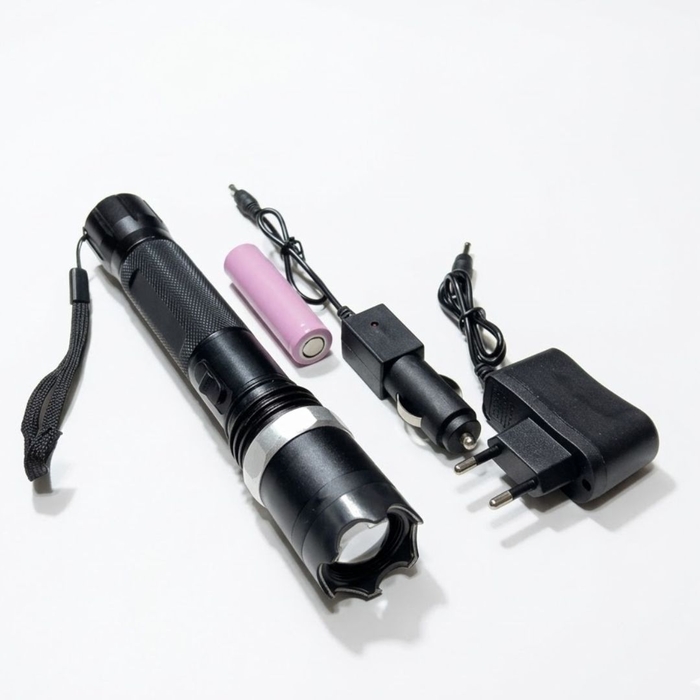 Ліхтар Електрошокер Police 1104