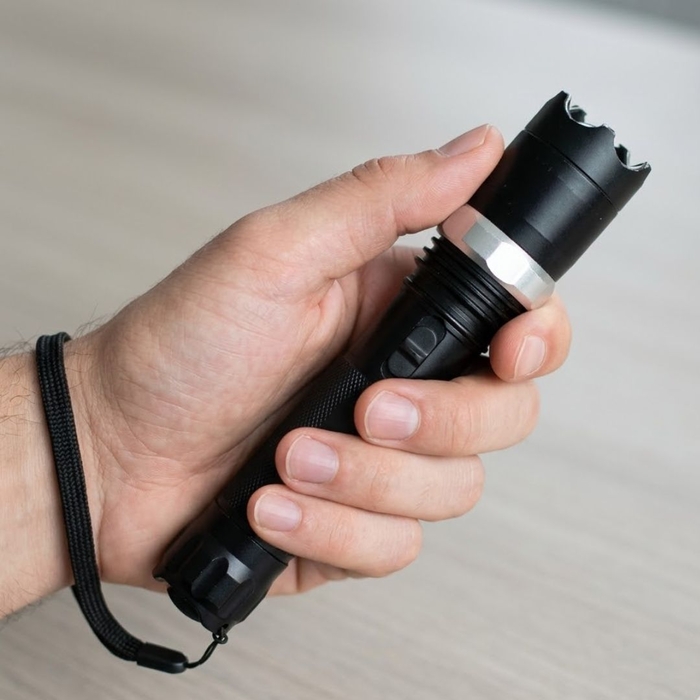 Ліхтар Електрошокер Police 1104