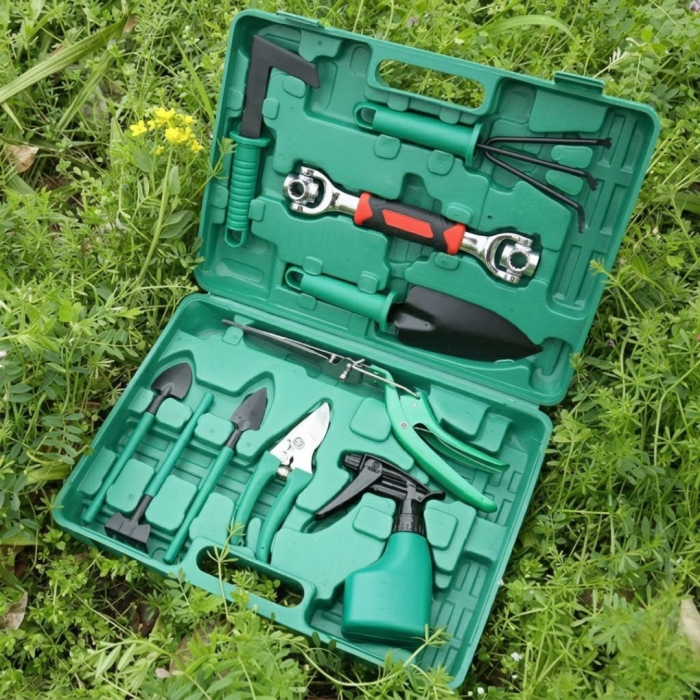 Набір із 10 садових інструментів