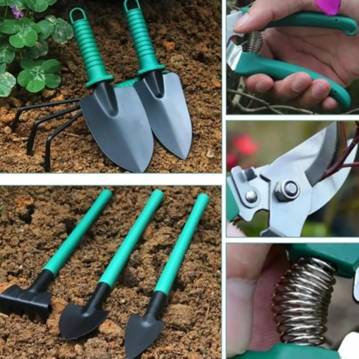 Набір із 10 садових інструментів