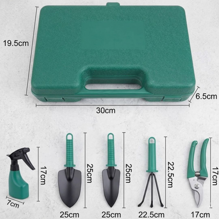 Набір із 10 садових інструментів