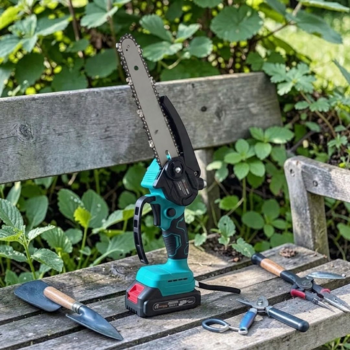 Акумуляторна ланцюгова пилка Chain Saw 8'' KRAFFTEC