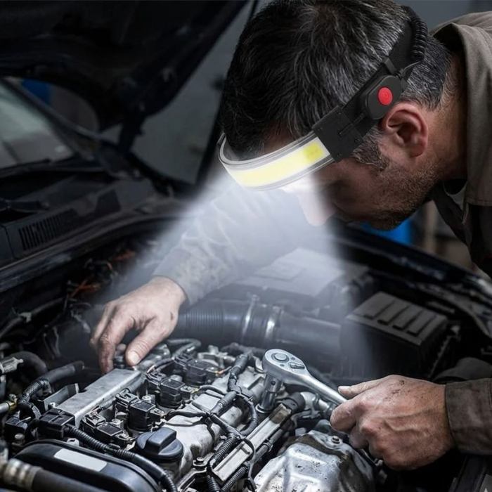 Ліхтарик налобний XQ-T1C 26LED USB