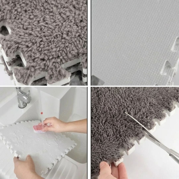 Килимок-пазл плюшевий 10 пазлів